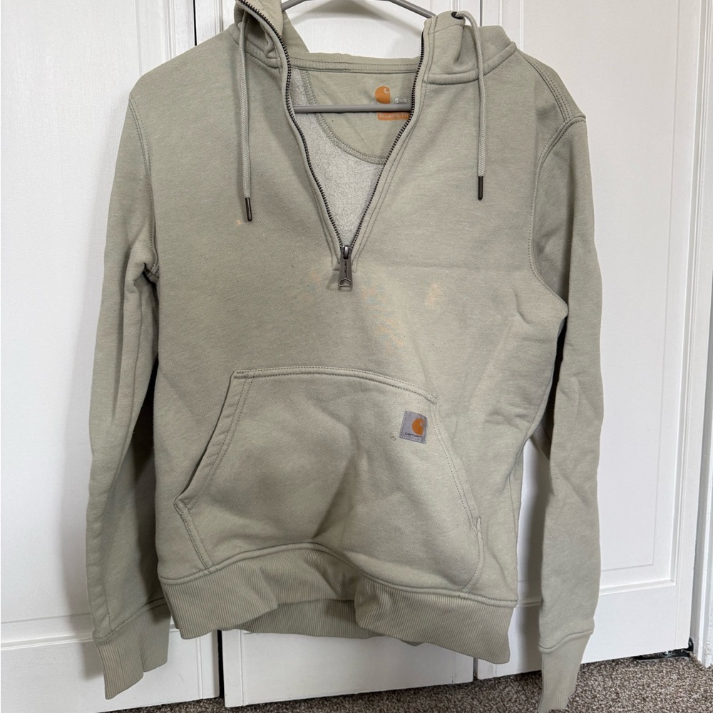 Beige Carhartt Quarterzip